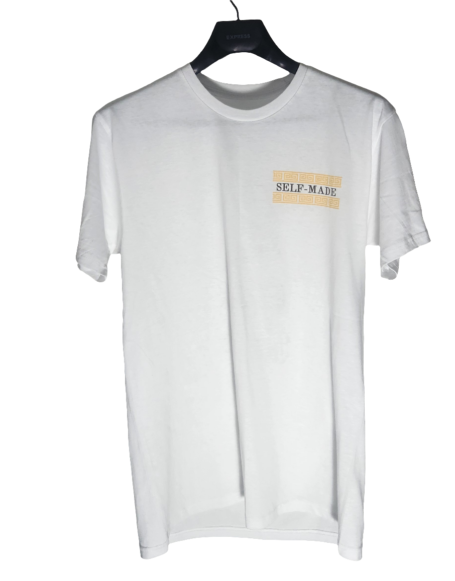 Self-Made WHITE T-SHIRT